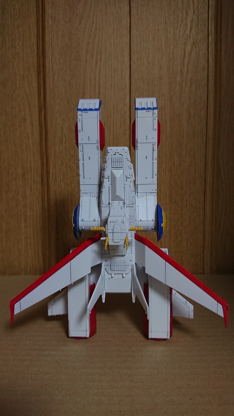 1/1700 EXモデル ホワイトベース: ちょっと作りすぎただけなん