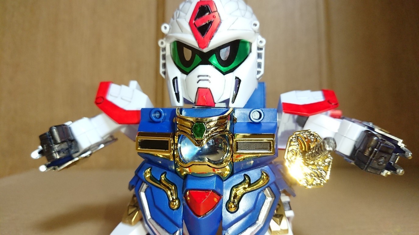 BB戦士 輝神大将軍 獅龍凰: ちょっと作りすぎただけなんだからね