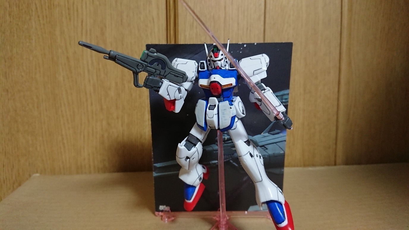 1/144 HGUC Vダッシュガンダム＋旧キット: ちょっと作りすぎた