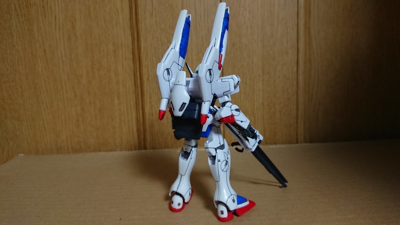 1/144 HGUC Vダッシュガンダム＋旧キット: ちょっと作りすぎた