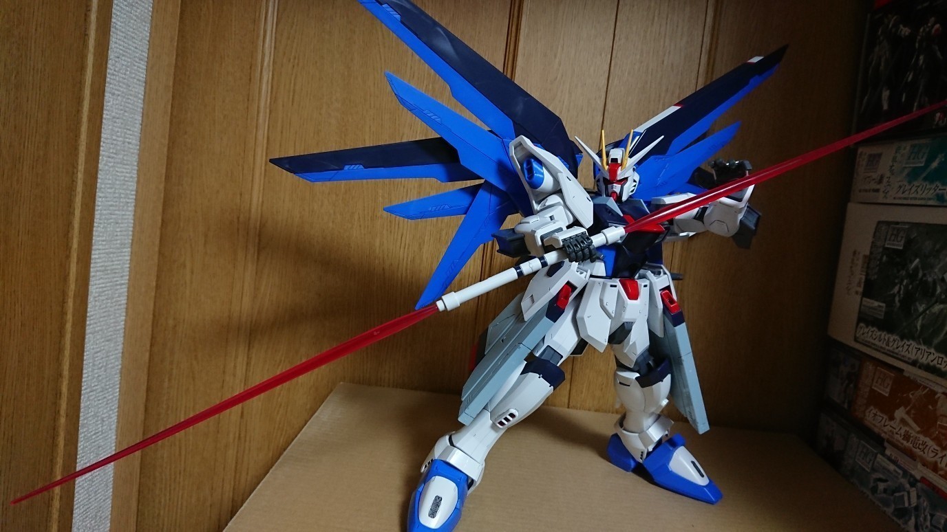 1 60 フリーダムガンダム ちょっと作りすぎただけなんだからね ガンプラ Mk