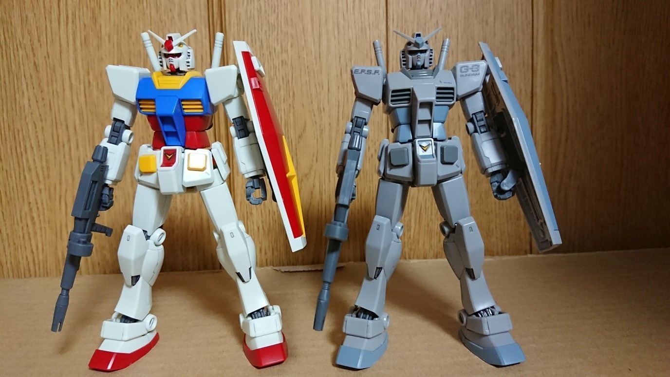 1/144 HGUC G-3ガンダム: ちょっと作りすぎただけなんだからね