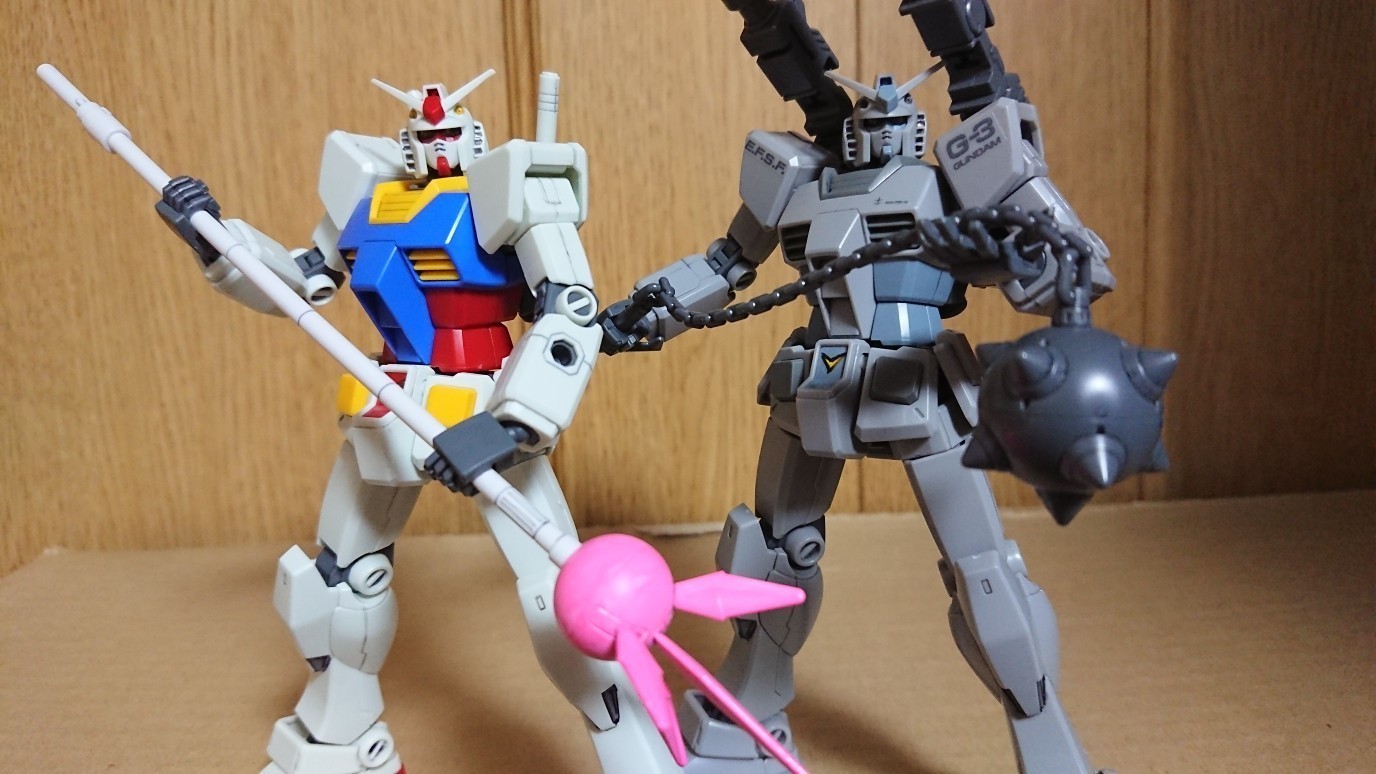 1/144 ガンダム対応武器セットＡ＆Ｂ: ちょっと作りすぎただけなん