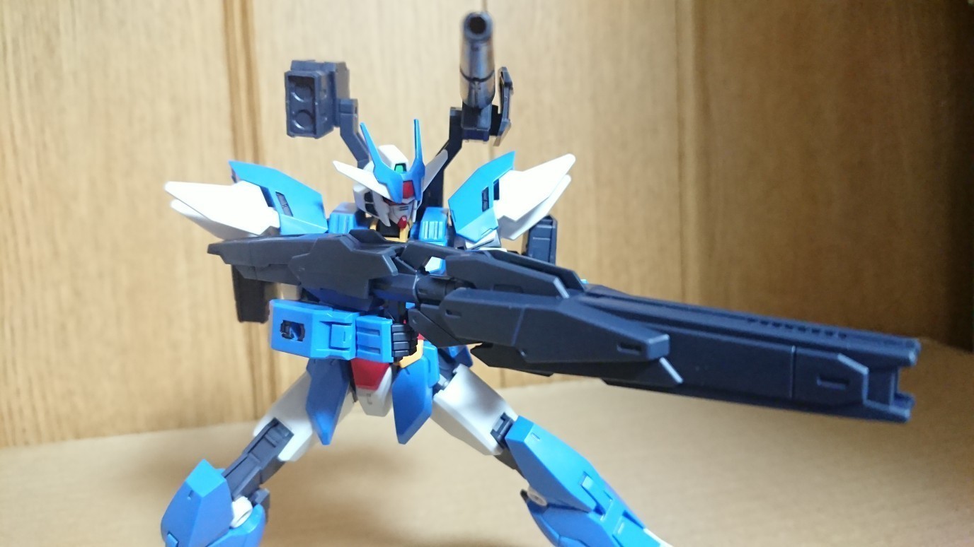 1/144 HG BD:R ヴィートルーウェポンズ: ちょっと作りすぎただけ