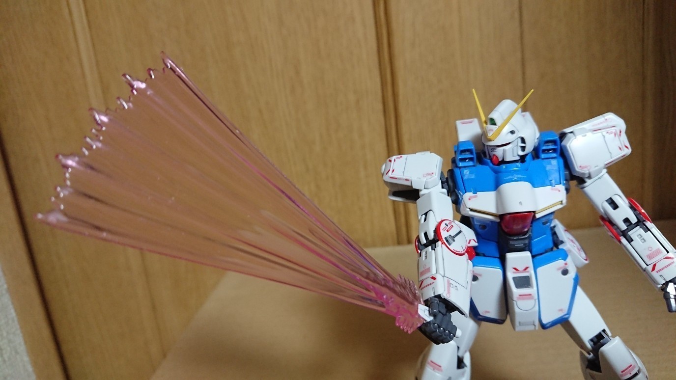 1/100 MG Vガンダム [Ver.Ka]: ちょっと作りすぎただけなん