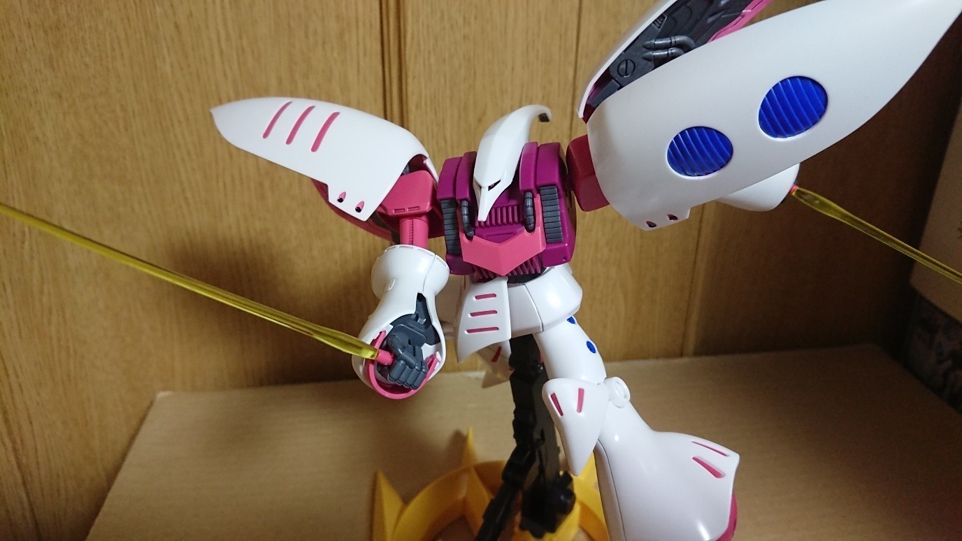 1/144 HGUC キュベレイ（No.195）: ちょっと作りすぎただけなん