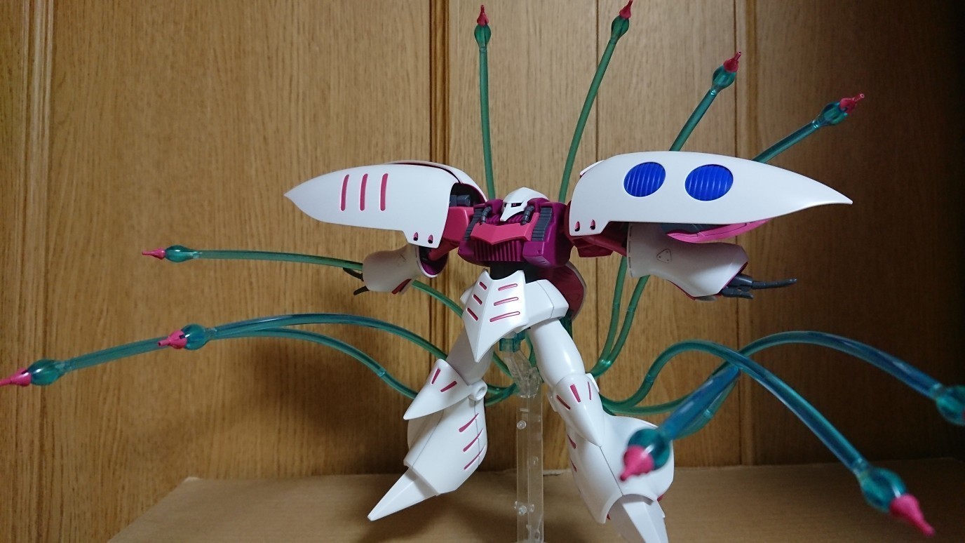 hgucHG ZZガンダム　キュベレイ3種　ファンネルエフェクト