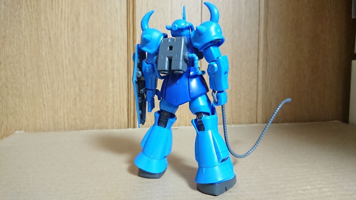 1/144 HGUC グフ（No.196）: ちょっと作りすぎただけなんだから