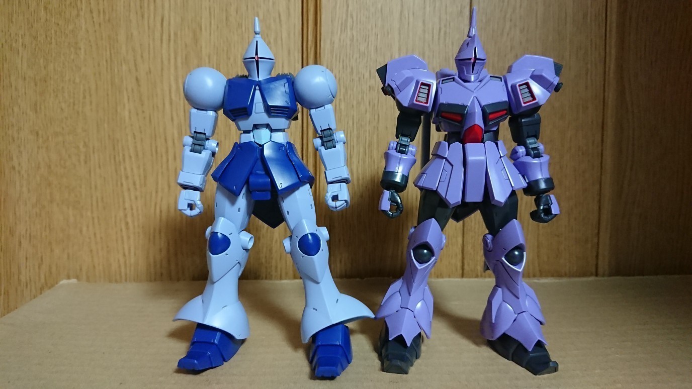 1/144 HGUC ギャン・クリーガー: ちょっと作りすぎただけなん