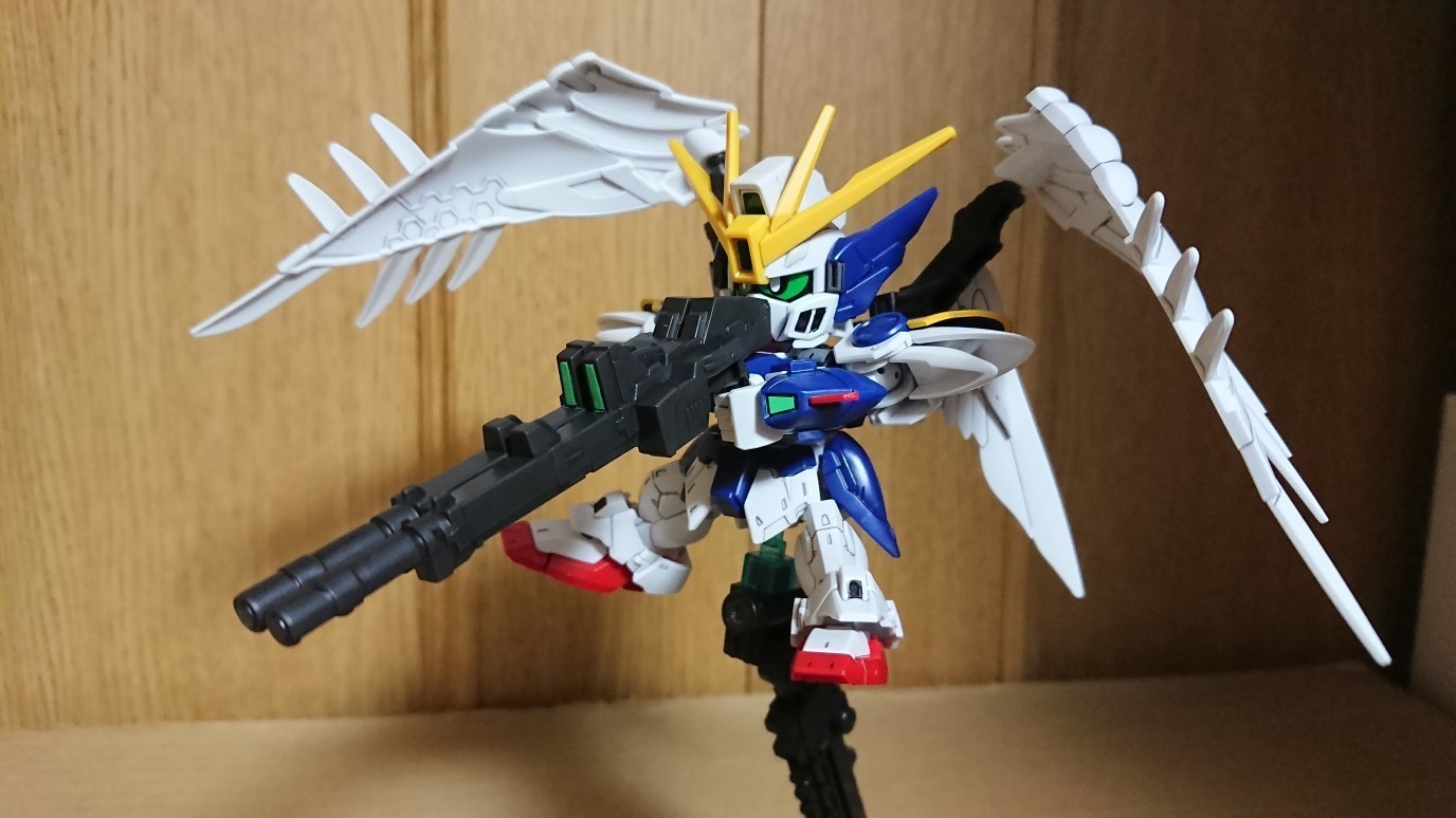 SDCS ウイングガンダムゼロEW: ちょっと作りすぎただけなんだからね