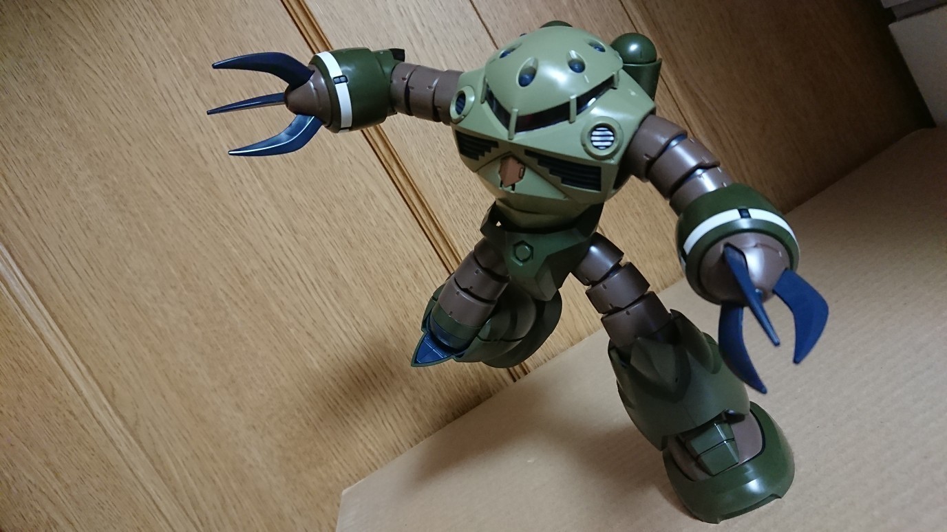 1/100 MG ズゴック（ユニコーンカラーVer.）: ちょっと作りすぎただけなんだからね！ガンプラ Mk-Ⅱ