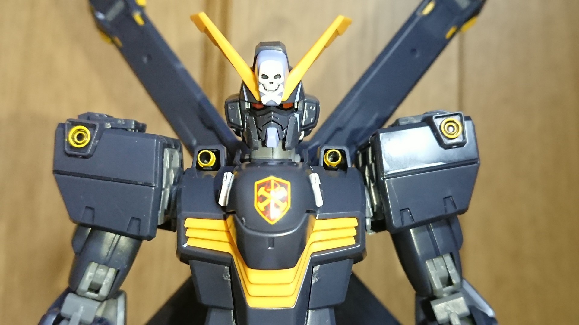 1/100 MG クロスボーンガンダムX2 [Ver.Ka]: ちょっと作りすぎ