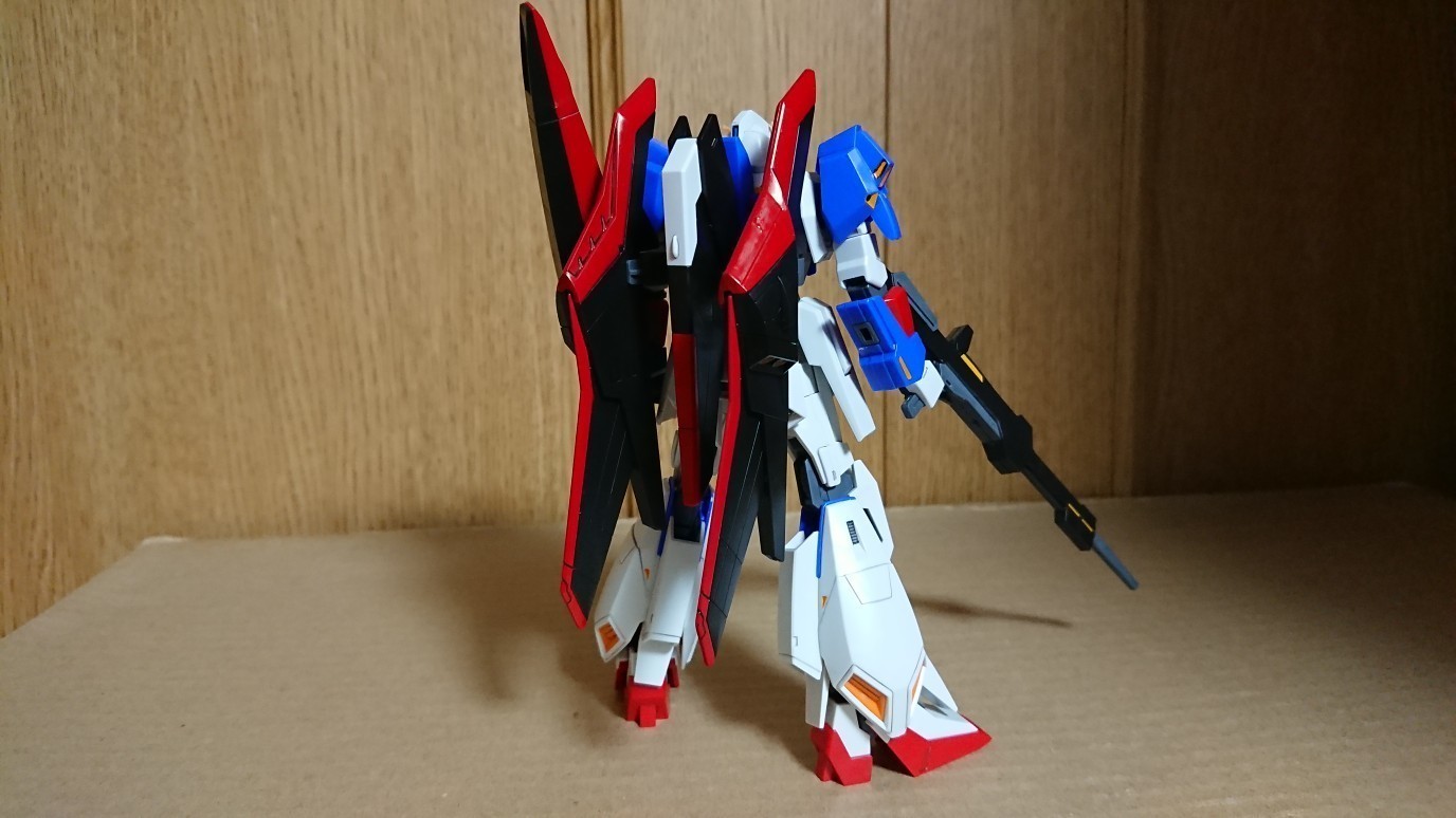 1/144 HGUC ゼータガンダム（ウェイブシューター）: ちょっと作りすぎ