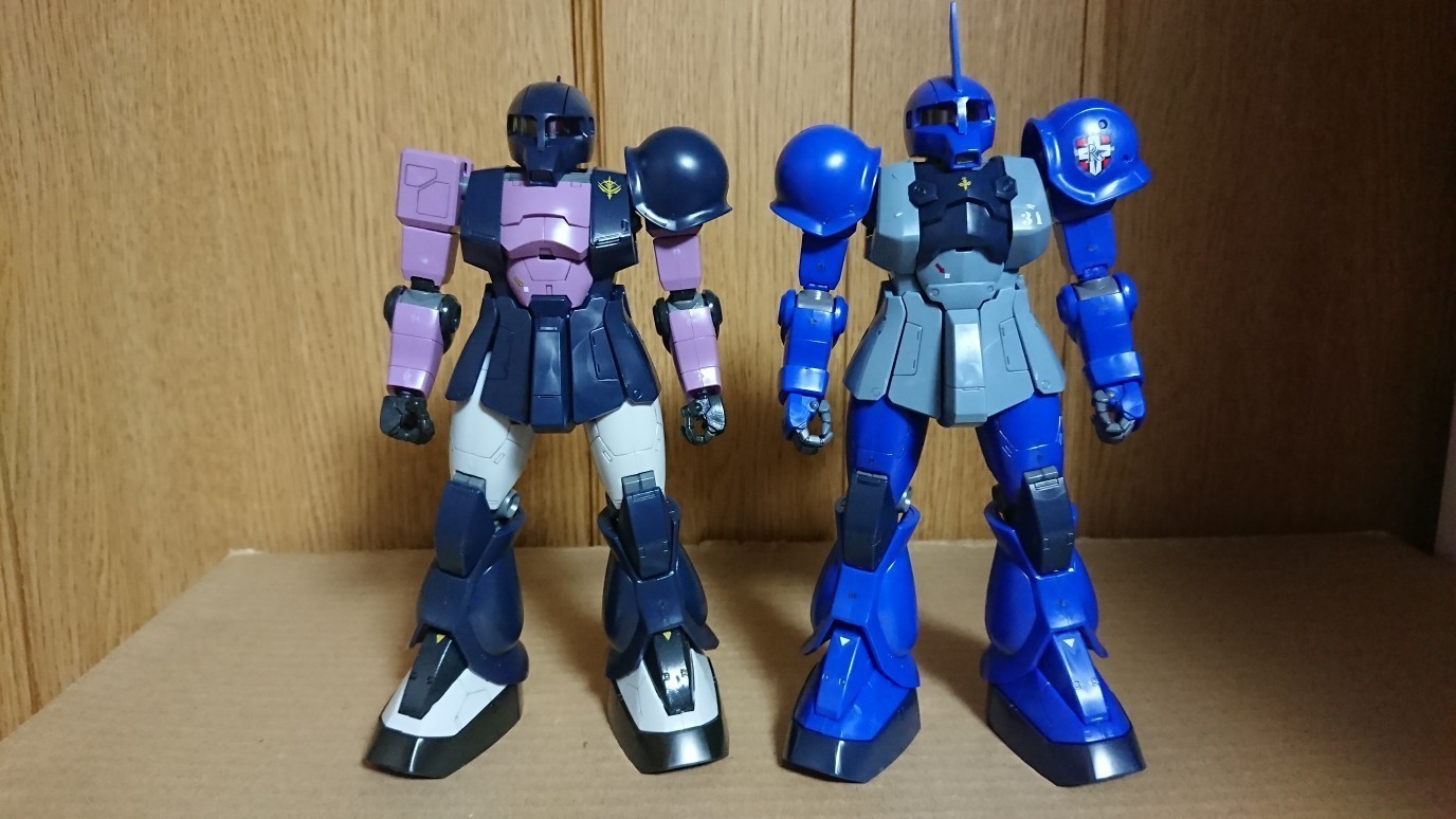 1/100 MG ザクⅠ（ランバ・ラル専用機）: ちょっと作りすぎた