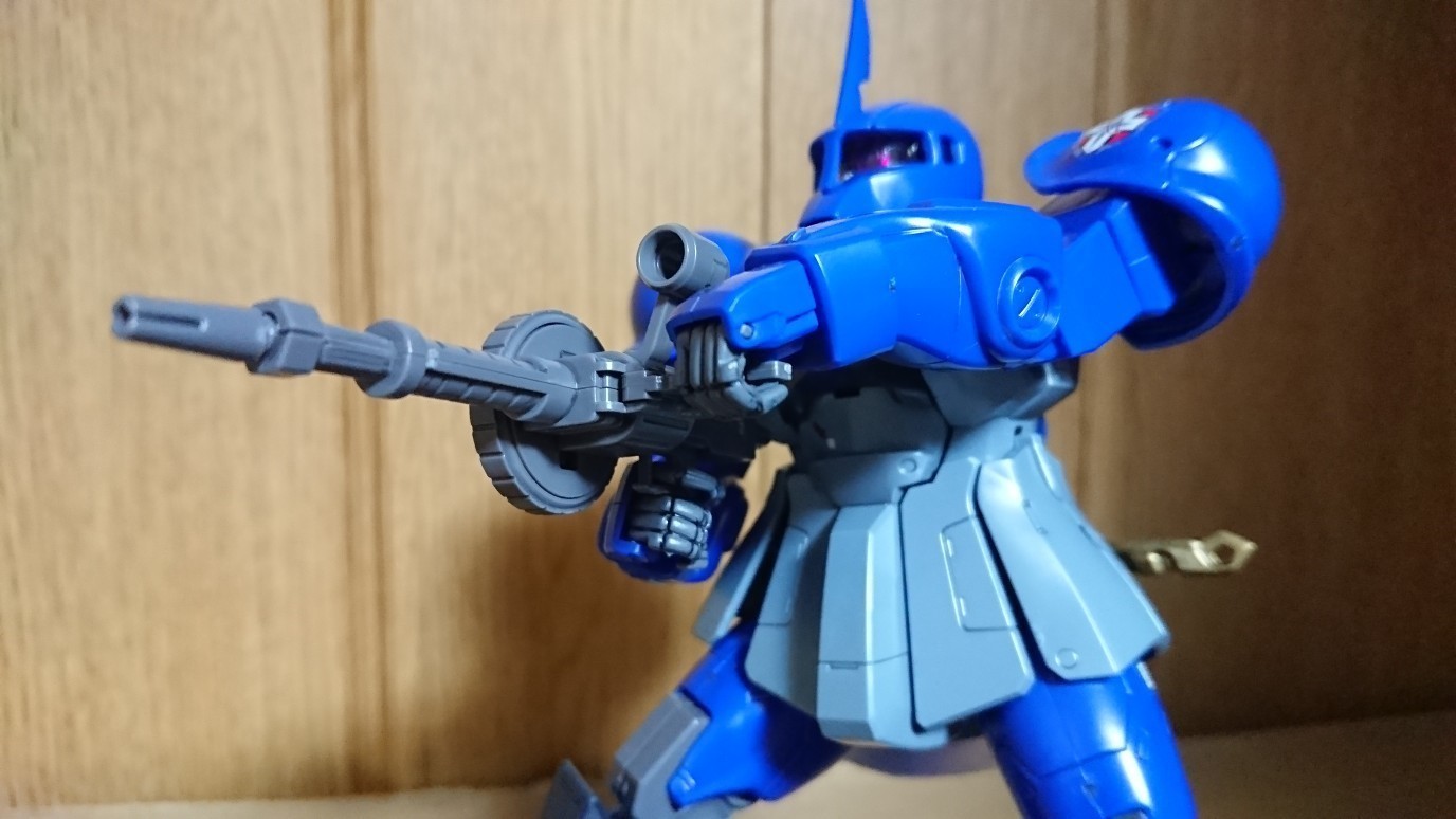1/100 MG ザクⅠ（ランバ・ラル専用機）: ちょっと作りすぎた