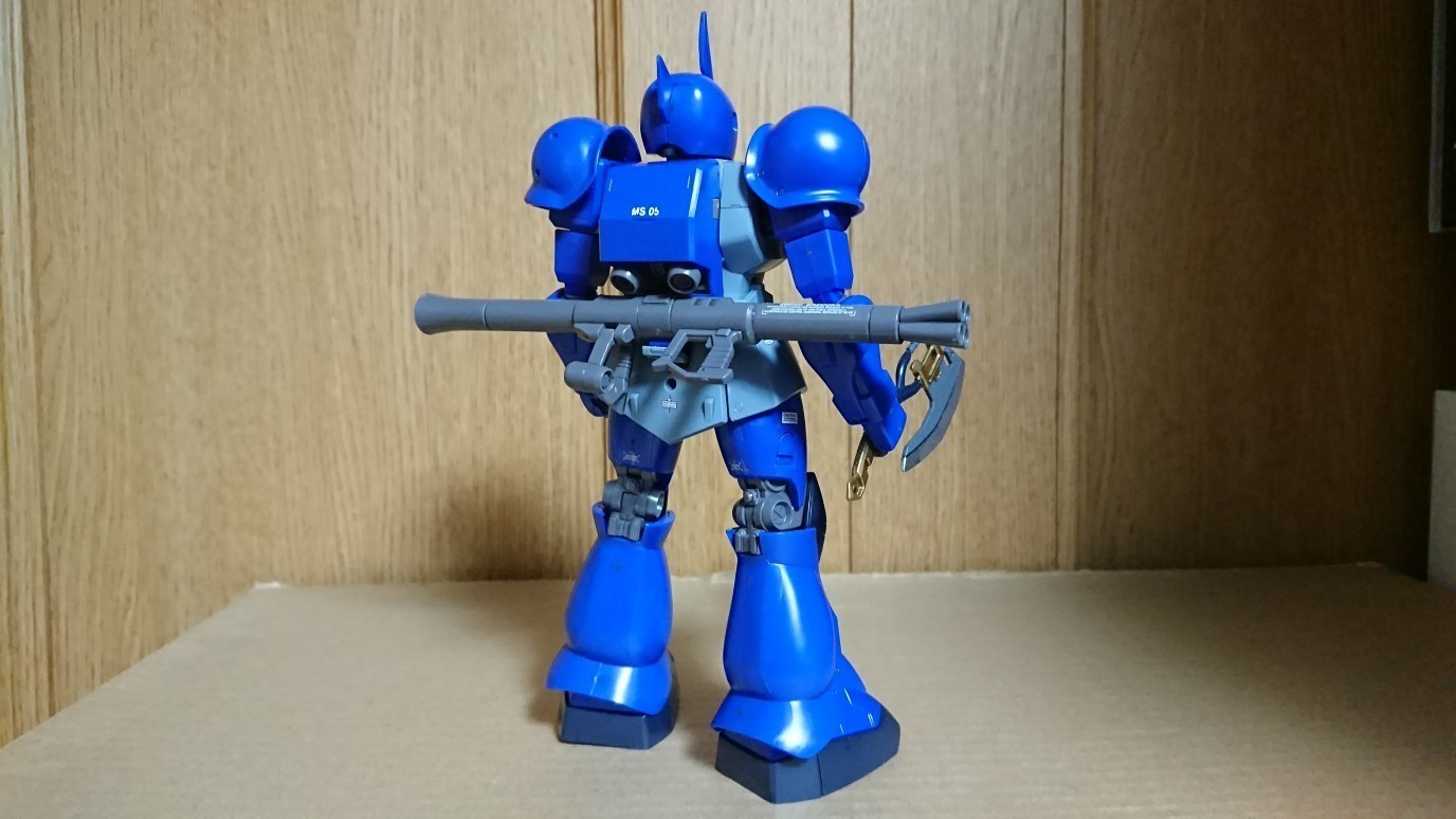 1/100 MG ザクⅠ（ランバ・ラル専用機）: ちょっと作りすぎただけなんだからね！ガンプラ Mk-Ⅱ