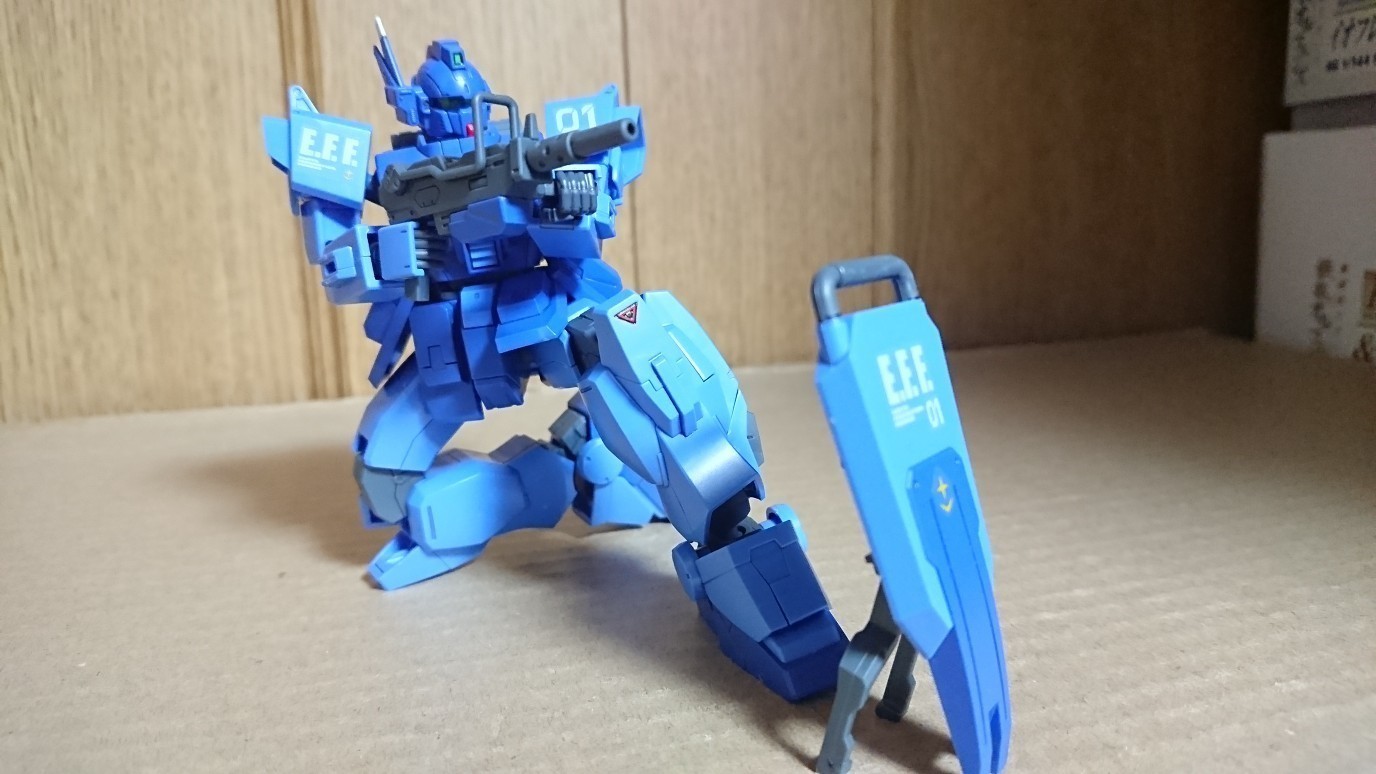 1/144 HGUC ブルーディスティニー1号機”EXAM”: ちょっと作り