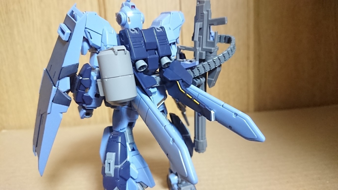 1/144 HGUC ペイルライダー（空間戦仕様）: ちょっと作りすぎた