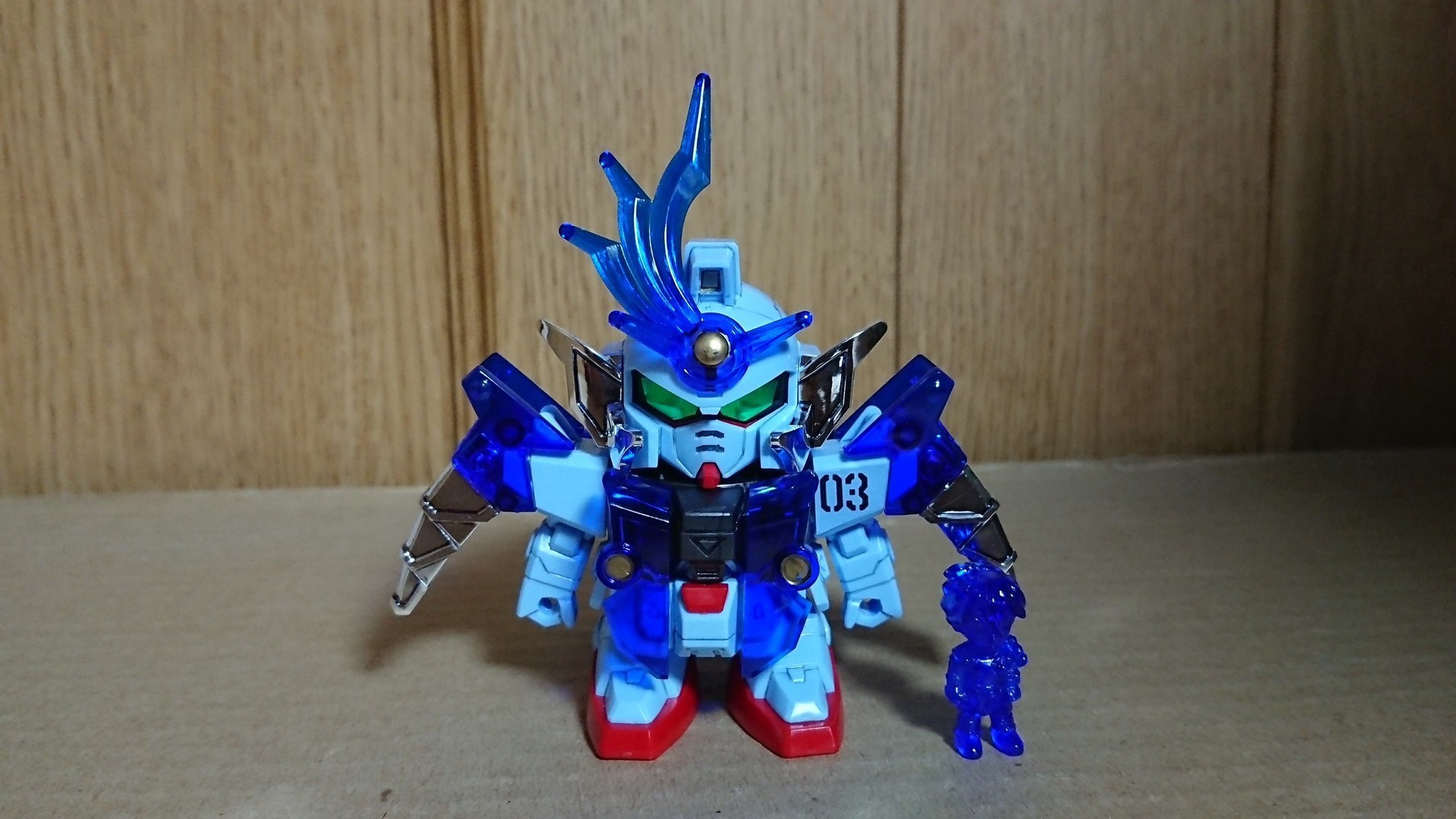 BB戦士 武者ブルーガンダム: ちょっと作りすぎただけなんだから