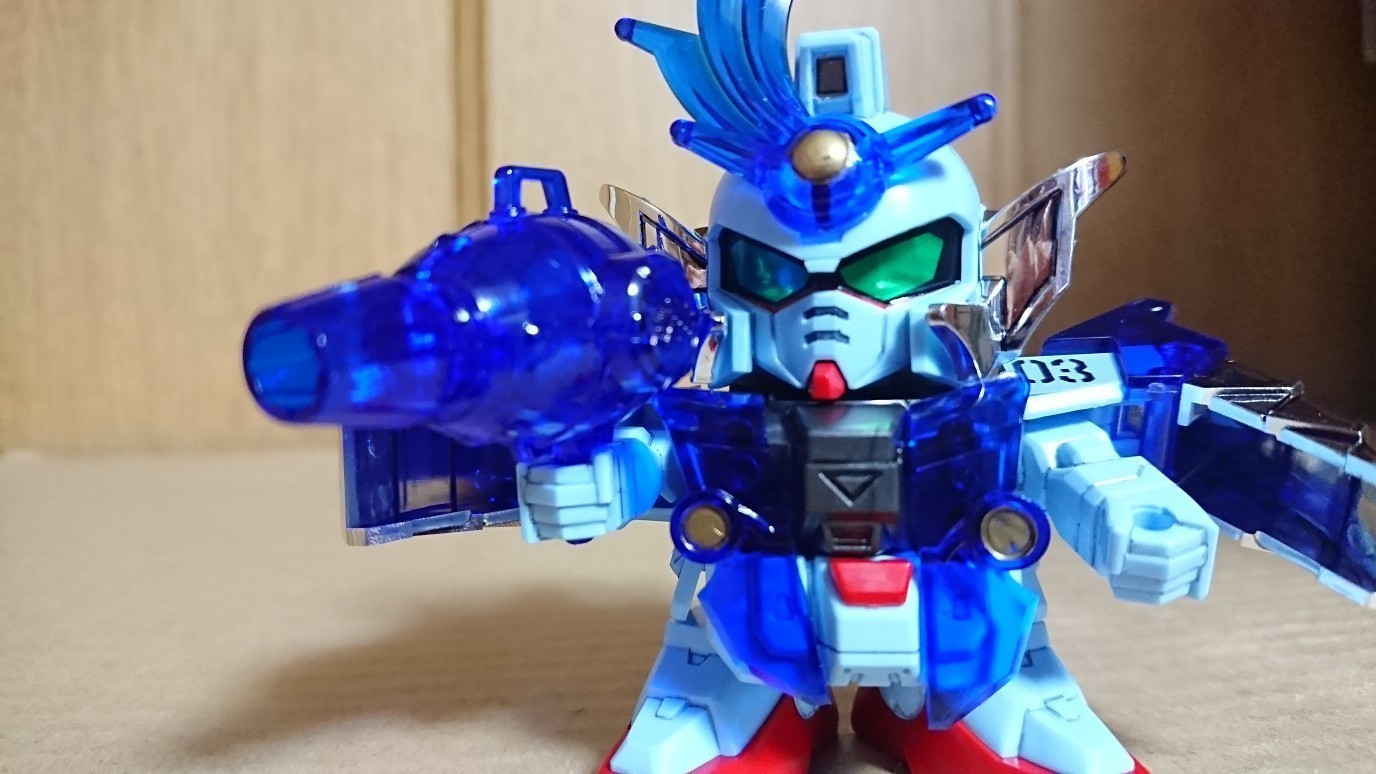 BB戦士 武者ブルーガンダム: ちょっと作りすぎただけなんだから