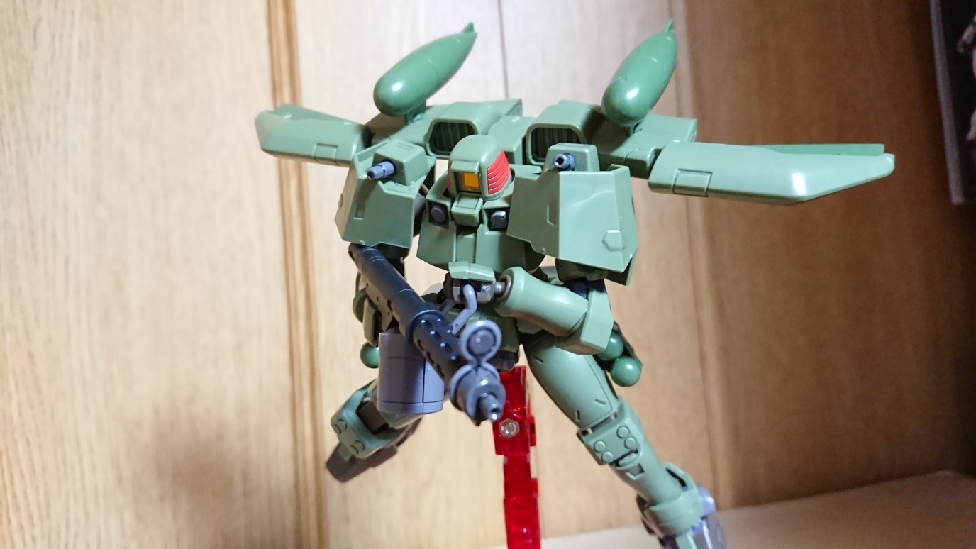 1/144 HGAC リーオー（フルウェポンセット）: ちょっと作りすぎ