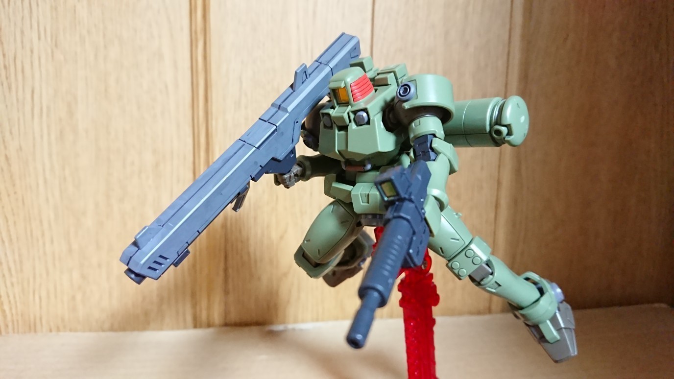 1/144 HGAC リーオー(フルウェポンセット): ちょっと作りすぎ 1/144 HGAC リーオー(フルウェポンセット): ちょっと作りすぎ