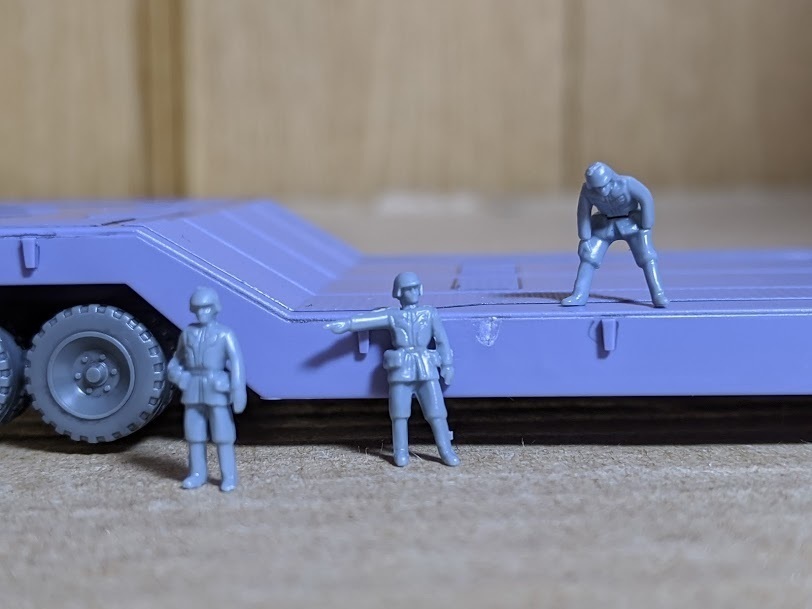 1/144 EXモデル サムソン・トレーラー: ちょっと作りすぎただけ