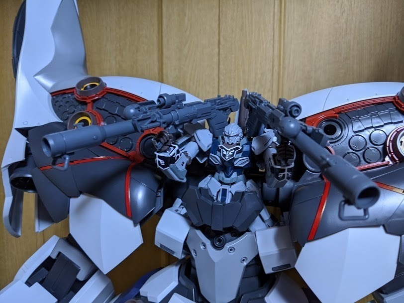 1/144 HGUC Ⅱネオ・ジオング（ナラティブVer.）: ちょっと作り