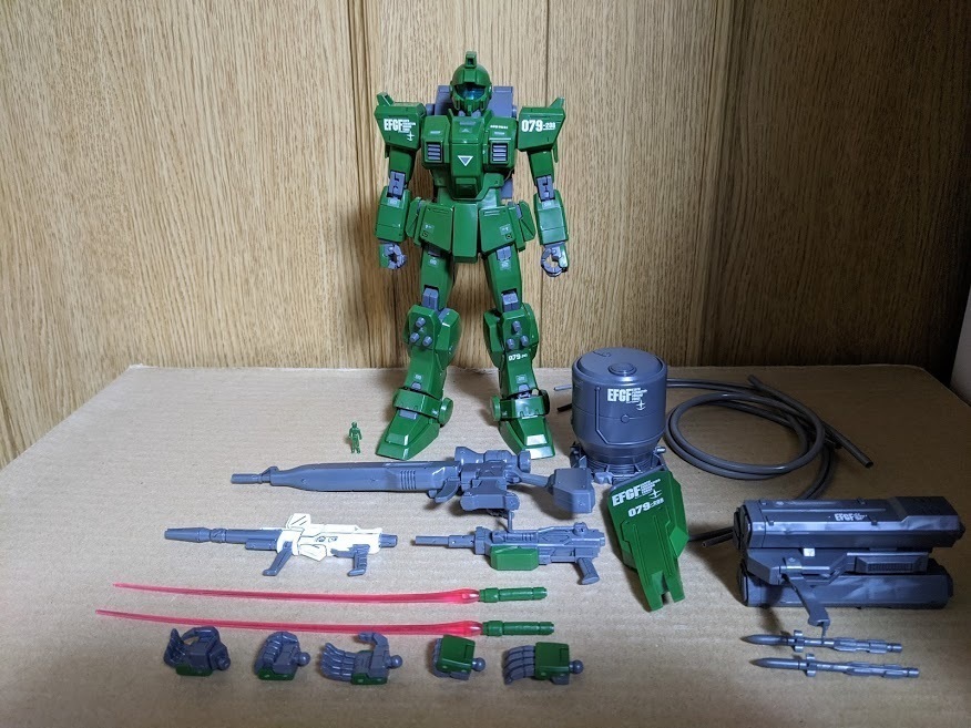 1/100 MG ジム・スナイパー: ちょっと作りすぎただけなんだから