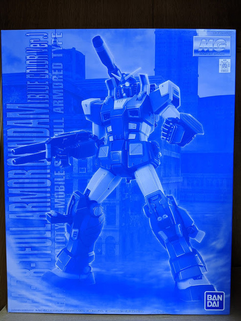 MG1/100 フルアーマーガンダム ブルーカラー プラモ狂四郎 MG1/100 フルアーマーガンダム ブルーカラー プラモ狂四郎 MG フル
