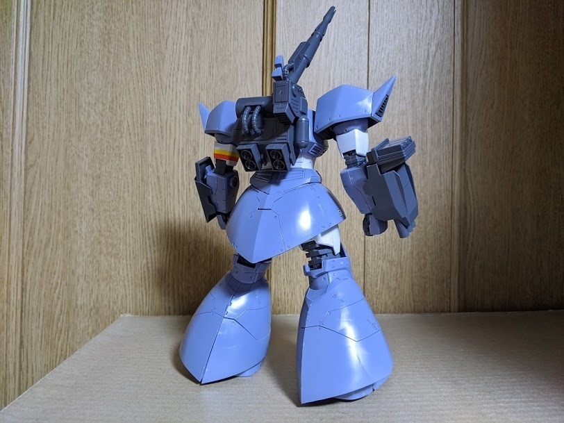 1/100 MG ゲルググキャノン（MSVカラー）: ちょっと作りすぎただけなん 