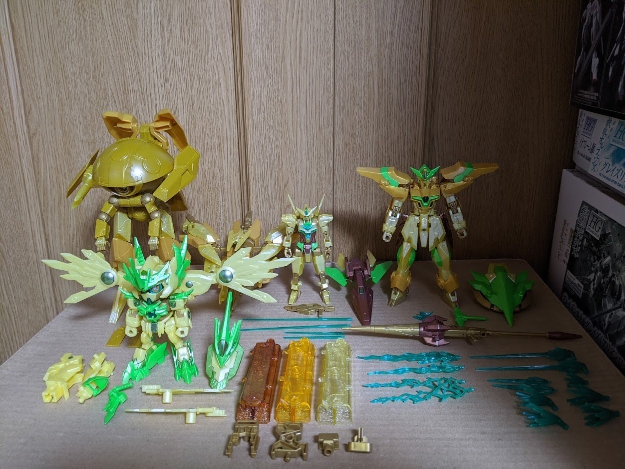 1/144 HG BD:R リライジングガンダム: ちょっと作りすぎただけ