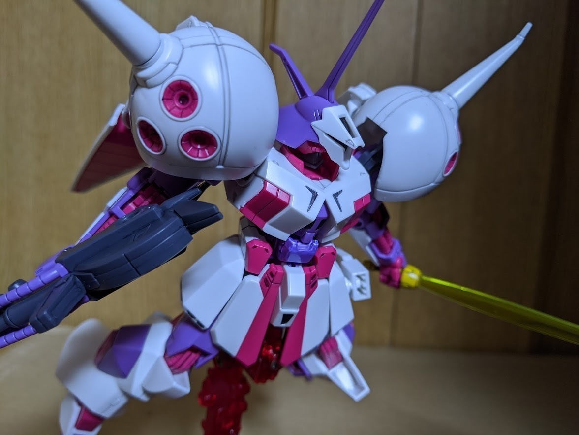 1/144 HGUC R・ジャジャ（Twilight AXIS Ver.）: ちょっと作りすぎた