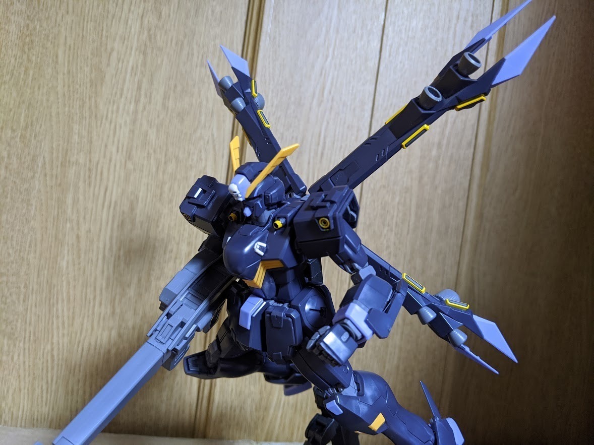 1/100 MG クロスボーン・ガンダムＸ２改 Ver.Ka: ちょっと作りすぎた