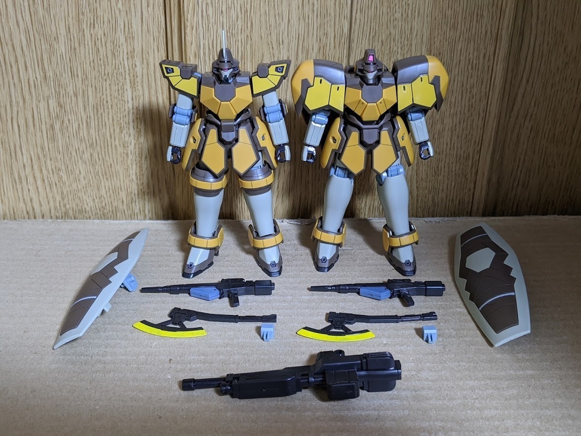1/144 HGAC マグアナック（ラシード機/アブドゥル機）: ちょっと