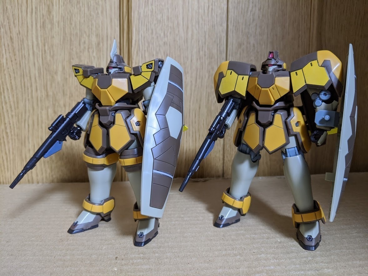 1/144 HGAC マグアナック（ラシード機/アブドゥル機）: ちょっと作りすぎただけなんだからね！ガンプラ Mk-Ⅱ