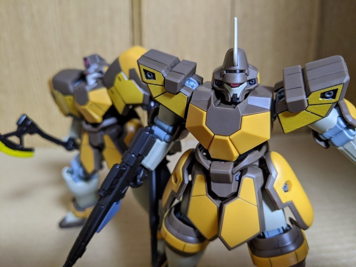 1/144 HGAC マグアナック（ラシード機/アブドゥル機）: ちょっと