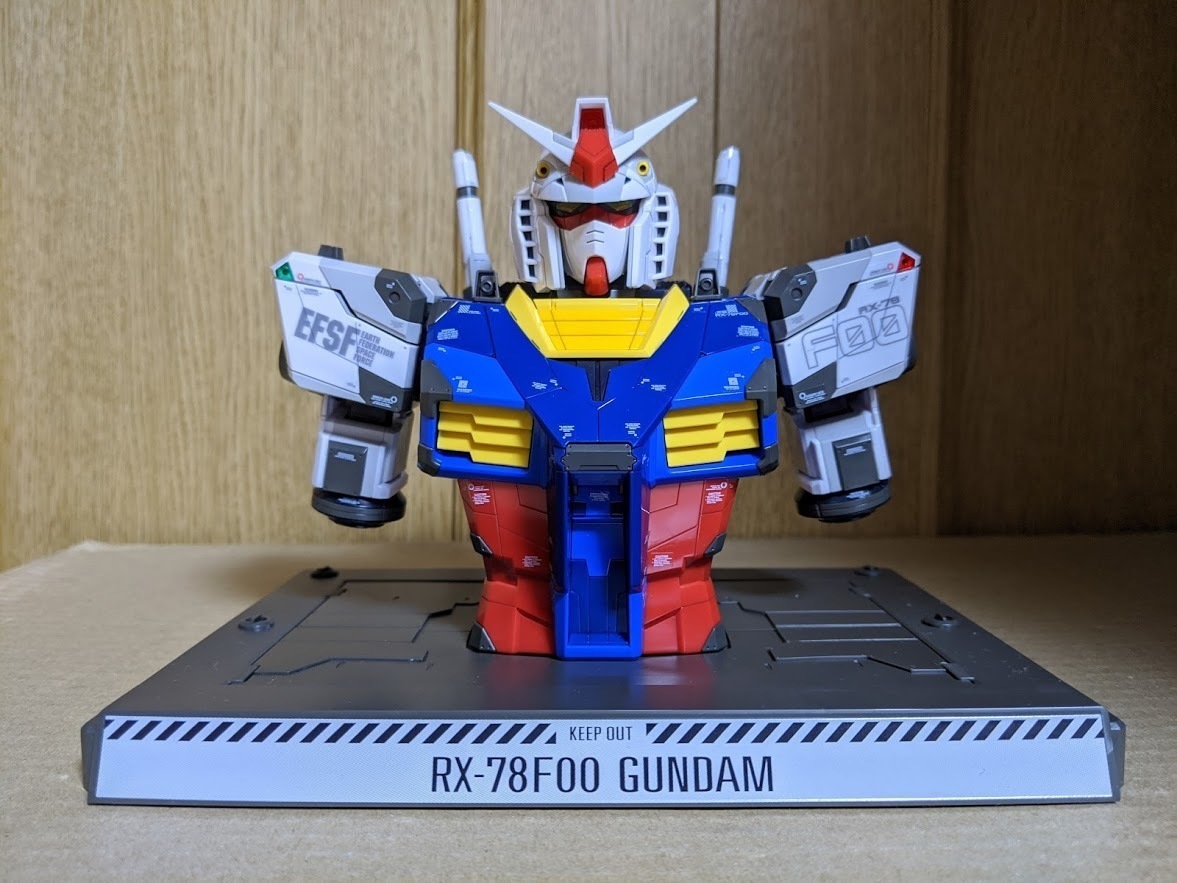 1/48 RX-78F00 ガンダム [BUST MODEL]＋来場特典キット