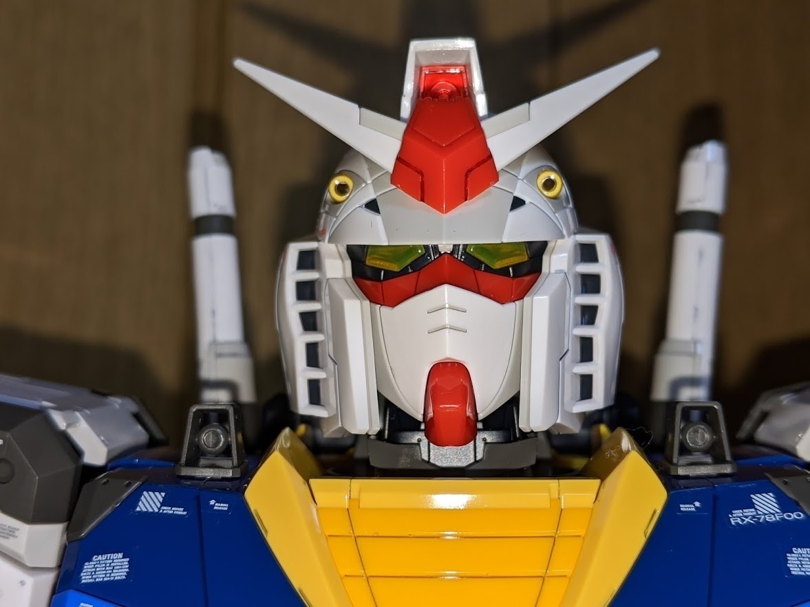 1/48 RX-78F00 ガンダム バストモデル ガンダムファクトリー横浜