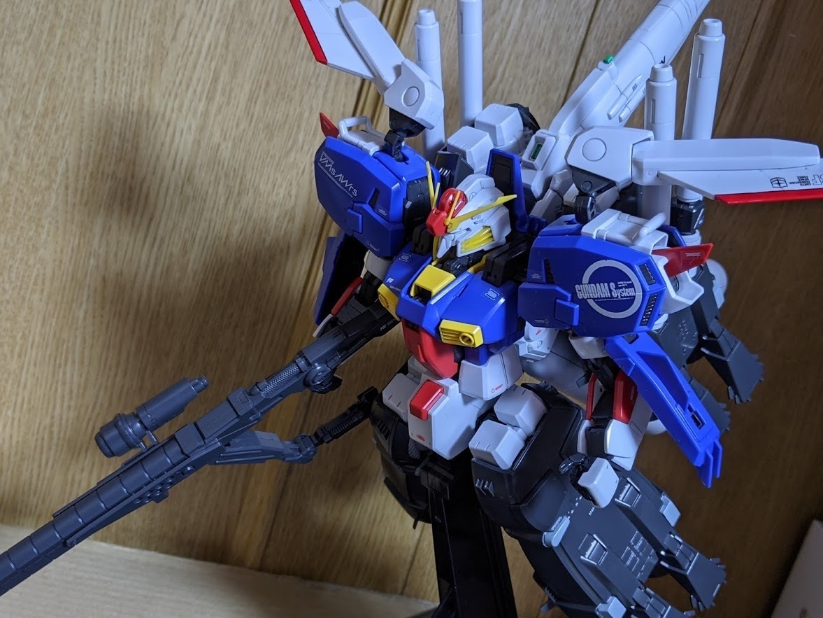 1/100 MG Ｓガンダム ブースターユニット装着型: ちょっと作りすぎた ...