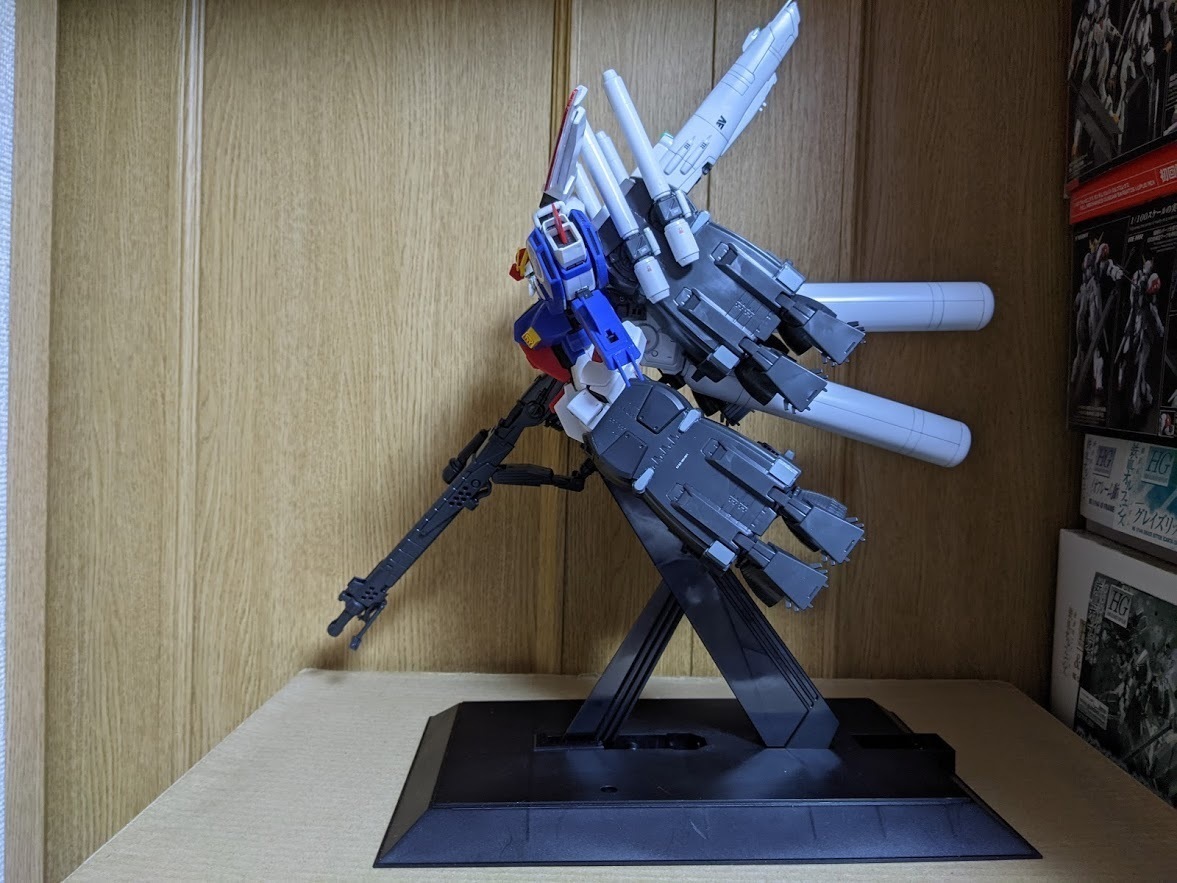 1/100 MG Ｓガンダム ブースターユニット装着型: ちょっと作りすぎた