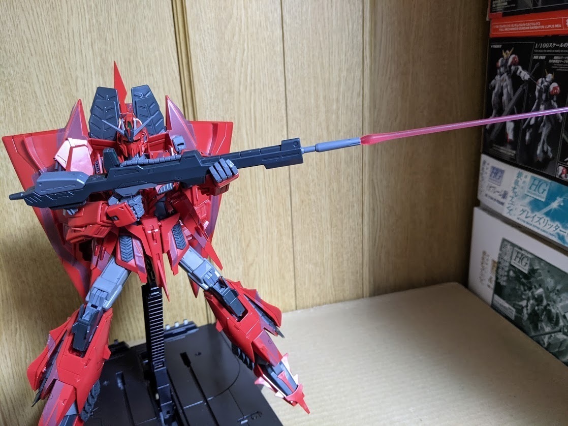 1/100 MG ゼータガンダム3号機P2型 レッド・ゼータ: ちょっと