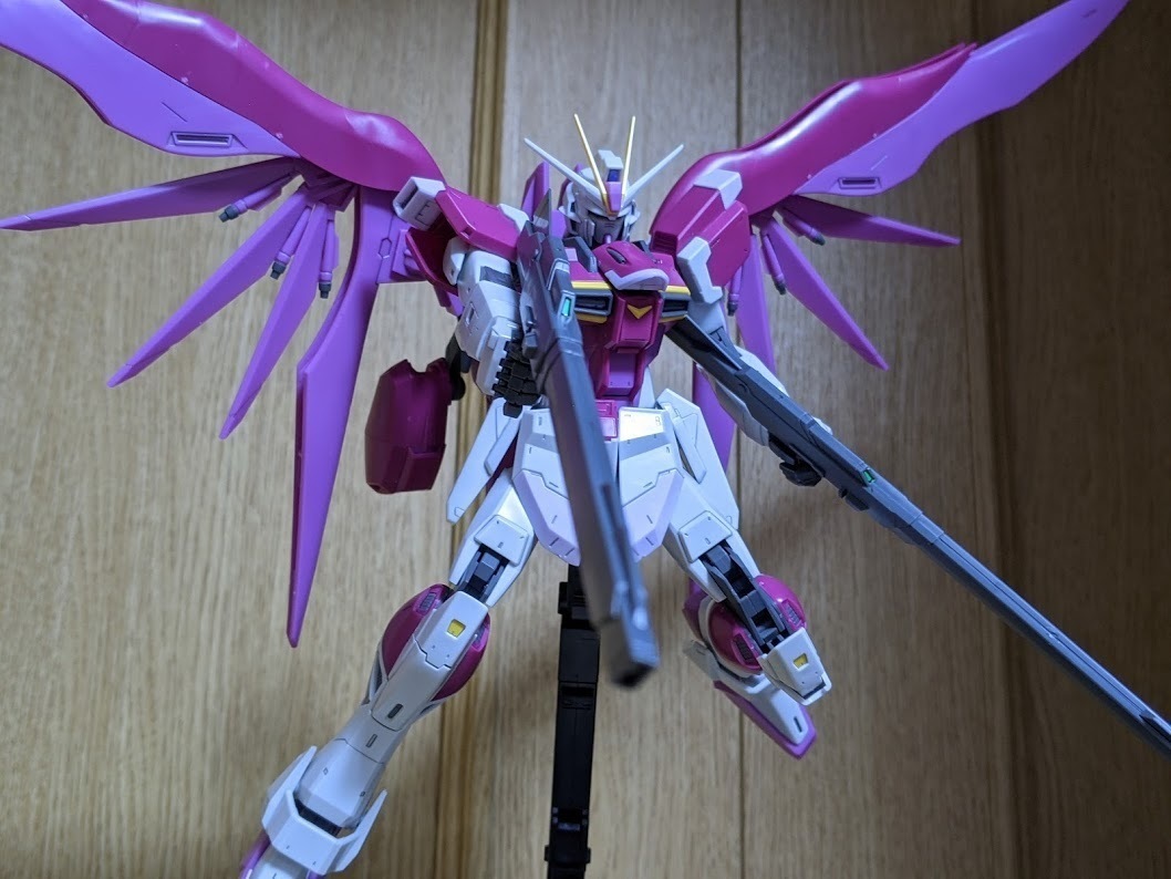 1/100 MG デスティニーインパルスガンダムＲ（リジェネス）: ちょっと