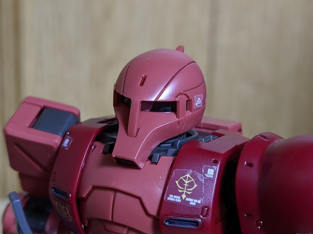 1/144 HG GTO ザクⅠ（シャア・アズナブル機）: ちょっと作り