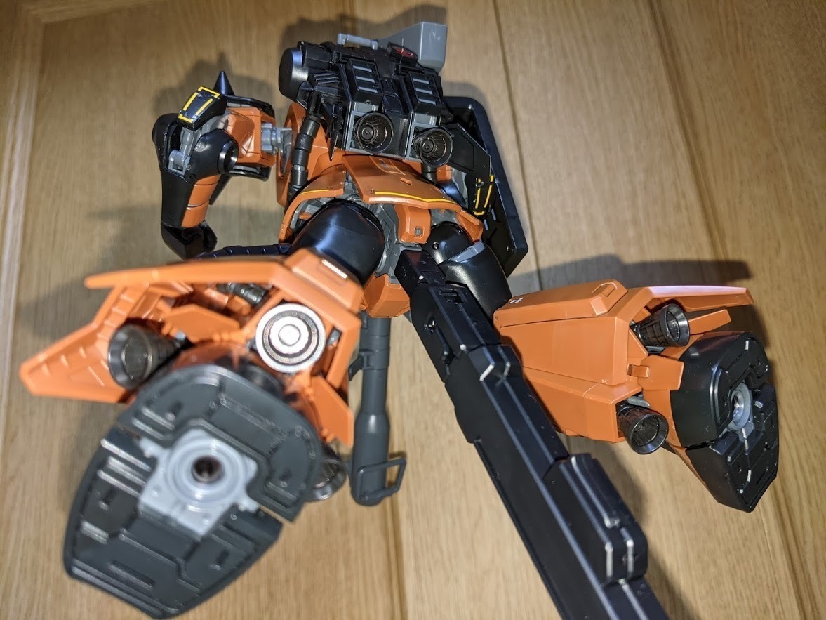 1/100 MG ギャビー・ハザード専用ザクⅡ: ちょっと作りすぎた 1/100 MG ギャビー・ハザード専用ザクⅡ: ちょっと作りすぎた