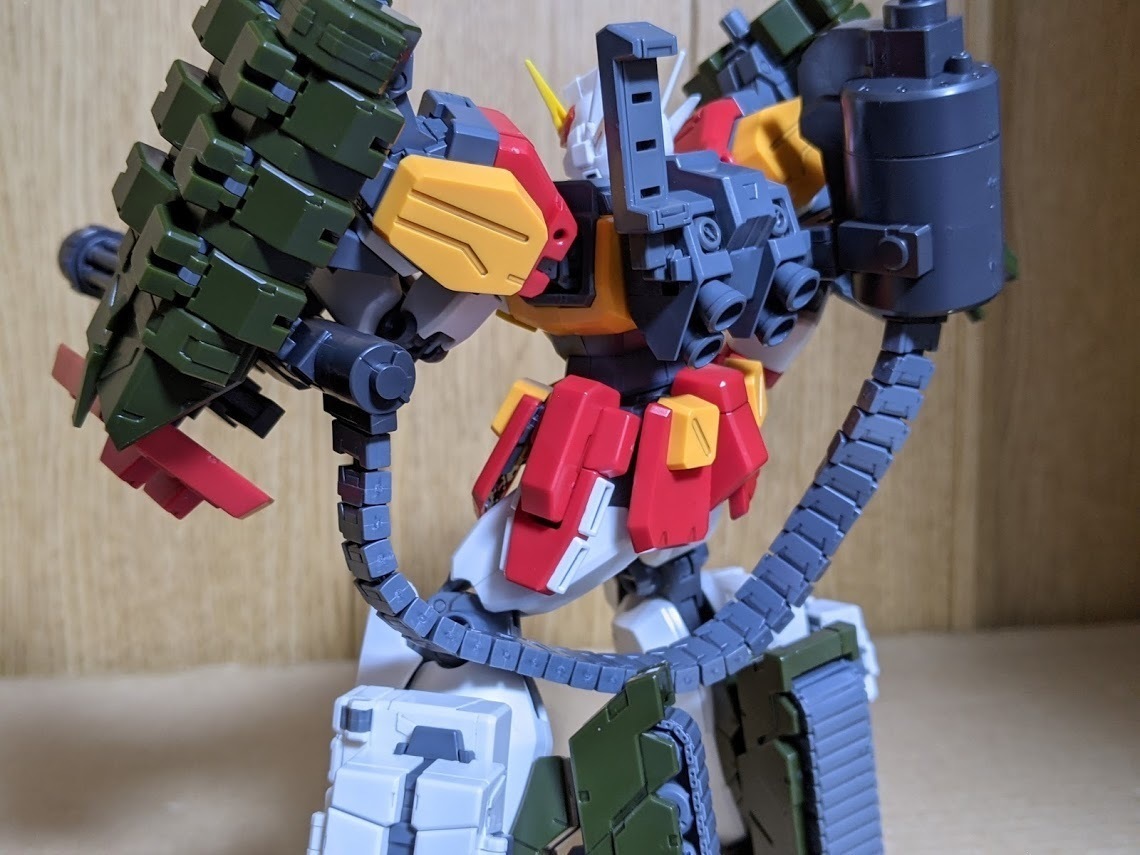 1/100 MG ガンダムヘビーアームズ EW（イーゲル装備）: ちょっと作り