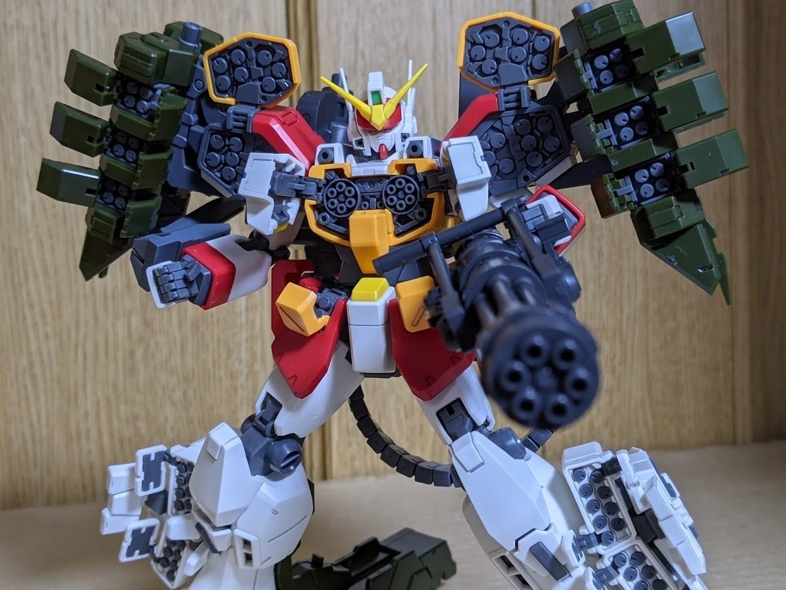 1 100 Mg ガンダムヘビーアームズ Ew イーゲル装備 ちょっと作りすぎただけなんだからね ガンプラ Mk