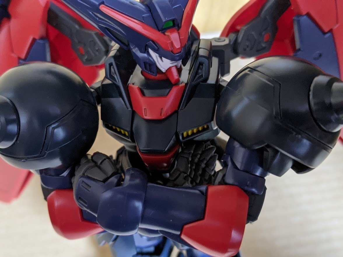1/100 MG マスターガンダム＋α: ちょっと作りすぎただけなん