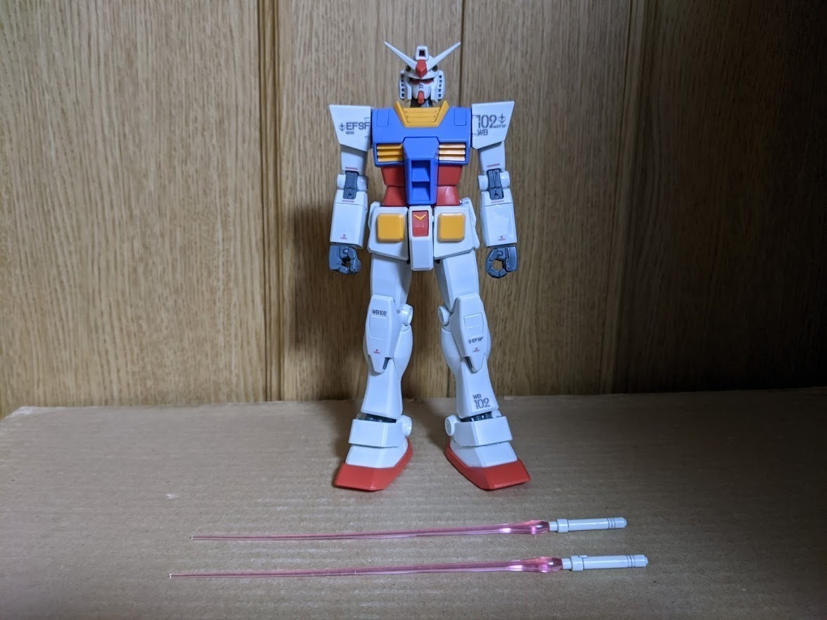 1/100 MG RX-78-2 ガンダム（パーフェクトガンダムVer.）[アニメカラー