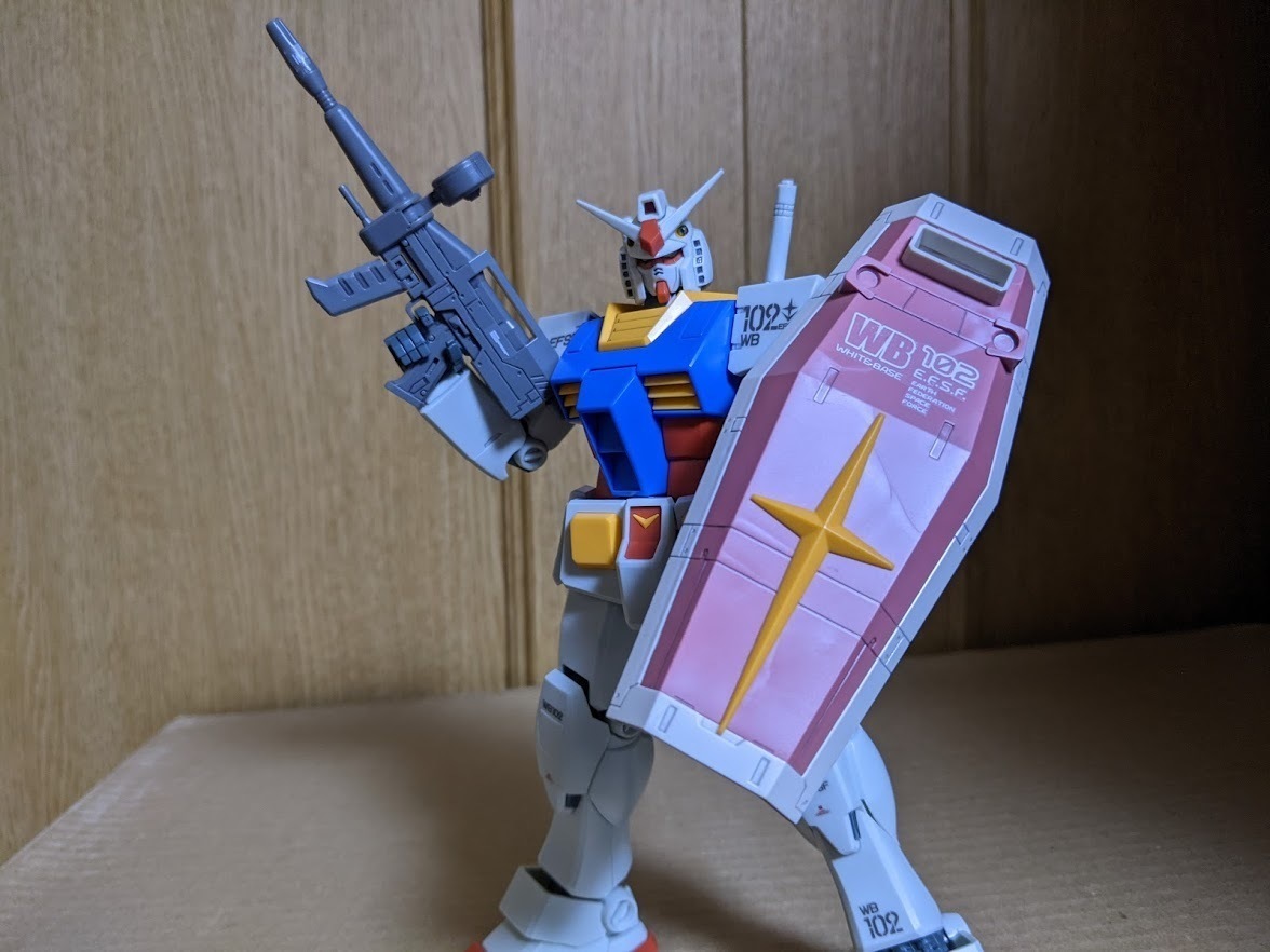 1/100 MG RX-78-2 ガンダム（パーフェクトガンダムVer.）[アニメカラー